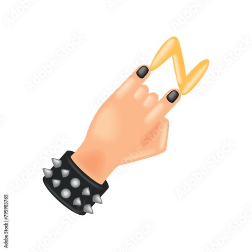 heavy metal hand gesture