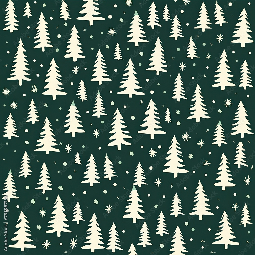 Christmas christmas pattern tree