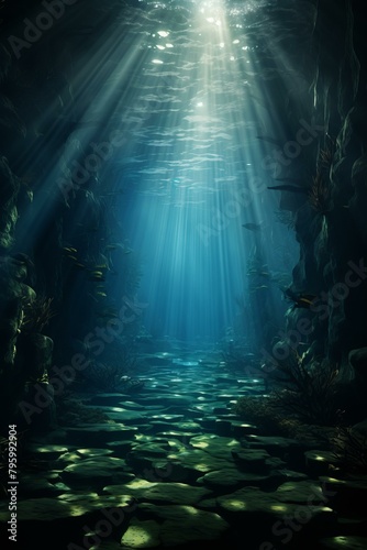 b'Mystical Ocean Depths' © Adobe Contributor
