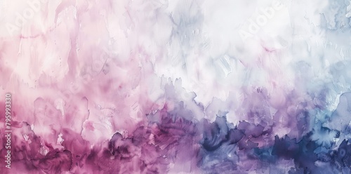 Tranquility of Watercolor Strokes: Soft, Muted Colors and Gentle Brushstrokes. Creating Calm and Serenity. 