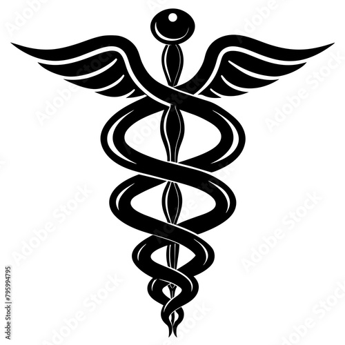 caduceus medical symbol