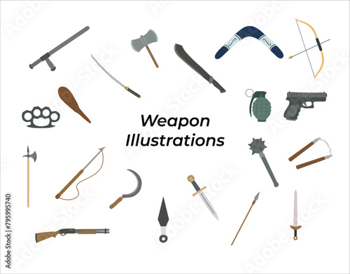weapon illustrations