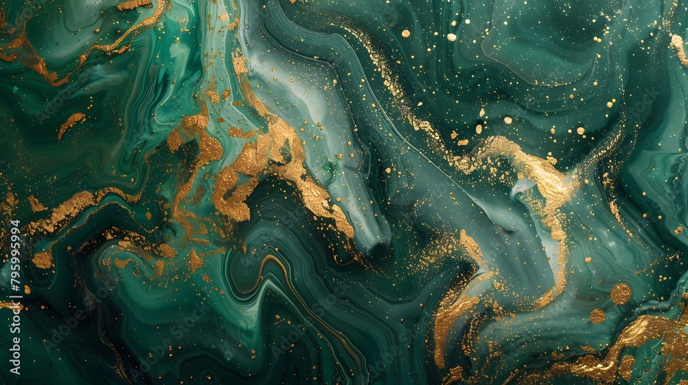 Green Emerald and Gold Marble Background. Gold abstract green emerald marble background art paint pattern ink texture watercolor white fluid wall. Abstract liquid gold design luxury wallpaper Green Emerald and Gold Marble Background. Gold abstract green emerald marble background art paint pattern ink texture watercolor white fluid wall. Abstract liquid gold design luxury wallpaper