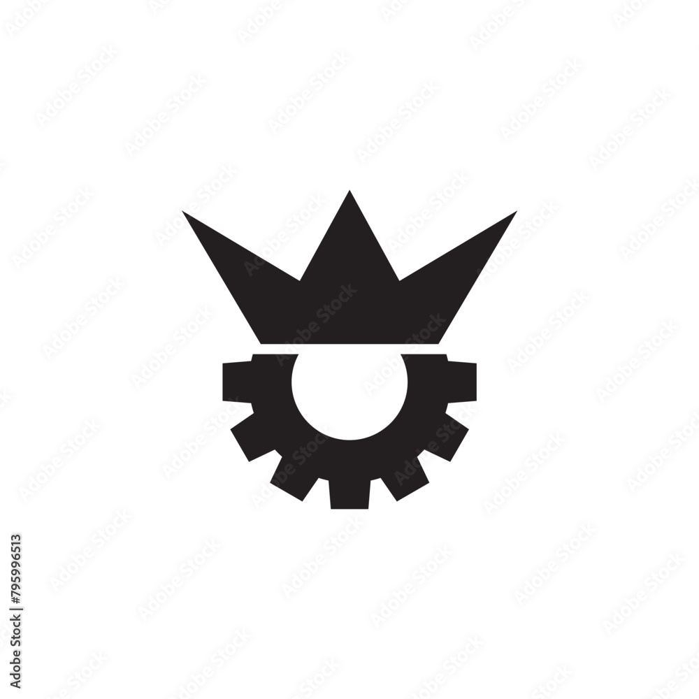 king automotive logo icon design. king automotive logo icon design.