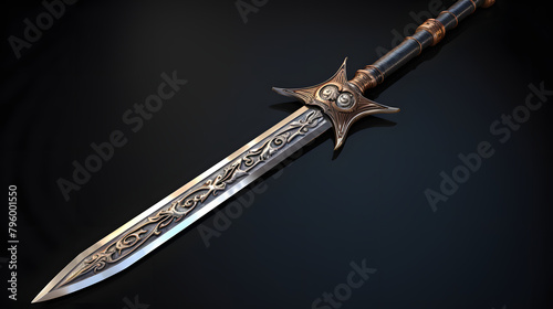 Sword Game Icon 3d