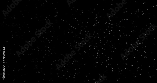 
4K Subtle dust particle background overlay realistic light dust effect in black. Air overlay small dust dirt flying shimmering real-like particles fairy fantasy transparent atmosphere overlay fx.
