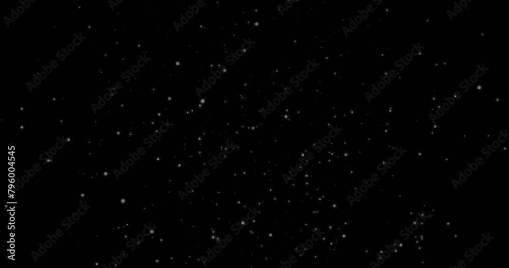 
4K Subtle dust particle background overlay realistic light dust effect in black. Air overlay small dust dirt flying shimmering real-like particles fairy fantasy transparent atmosphere overlay fx.
