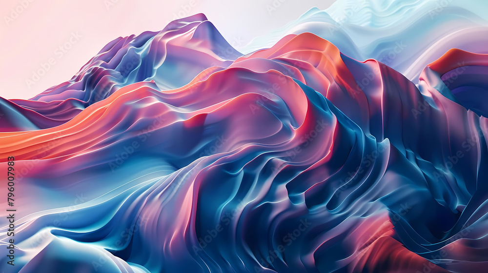 visual experimentation with the colors of the marbled surface