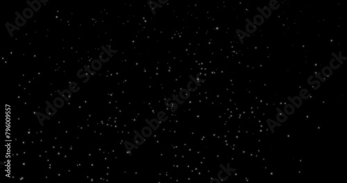 Subtle dust particle background overlay realistic light dust effect in black. Air overlay small dust dirt flying shimmering real-like particles fairy fantasy transparent atmosphere overlay fx.