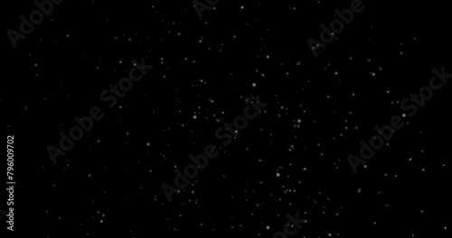 Subtle dust particle background overlay realistic light dust effect in black. Air overlay small dust dirt flying shimmering real-like particles fairy fantasy transparent atmosphere overlay fx.