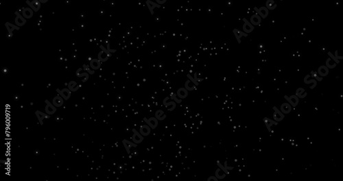 Subtle dust particle background overlay realistic light dust effect in black. Air overlay small dust dirt flying shimmering real-like particles fairy fantasy transparent atmosphere overlay fx.