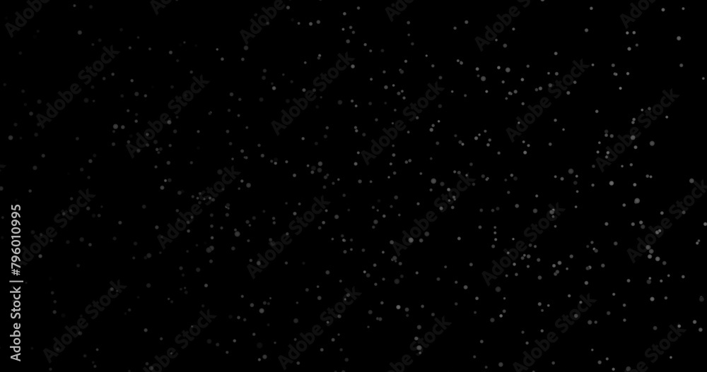 Subtle dust particle background overlay realistic light dust effect in black. Air overlay small dust dirt flying shimmering real-like particles fairy fantasy transparent atmosphere overlay fx.