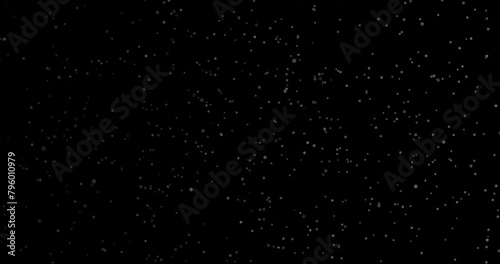 Subtle dust particle background overlay realistic light dust effect in black. Air overlay small dust dirt flying shimmering real-like particles fairy fantasy transparent atmosphere overlay fx.