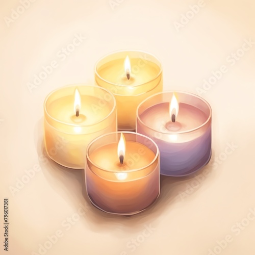 Candles, scented candles