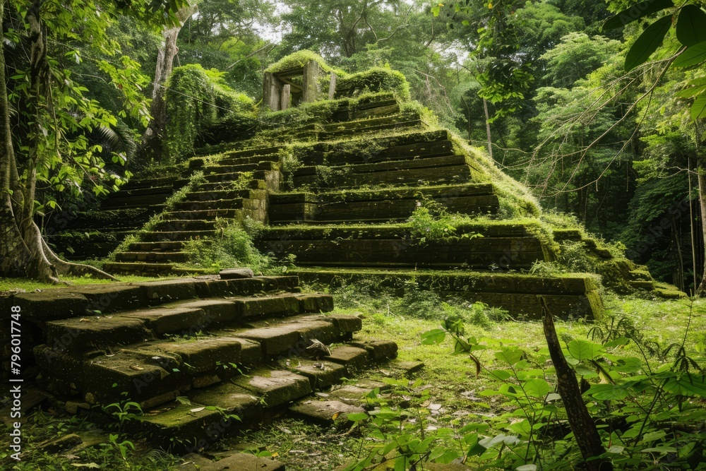 Foto de Lose yourself in the overgrown ruins of an ancient jungle ...
