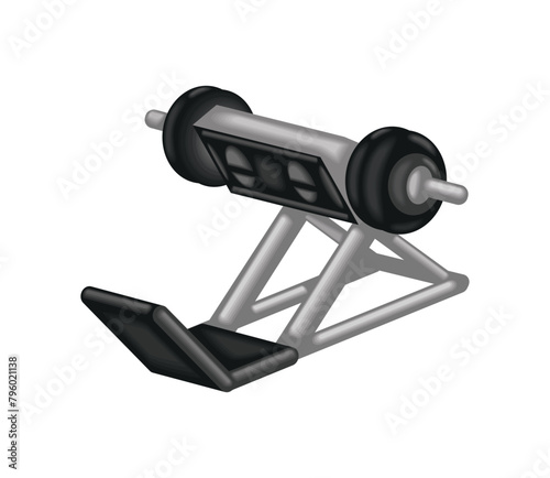 gym equipment leg press