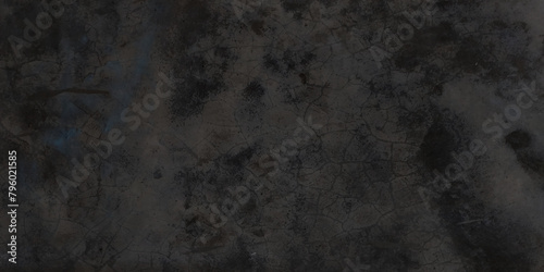 Elegant black background illustration with vintage distressed grunge texture.