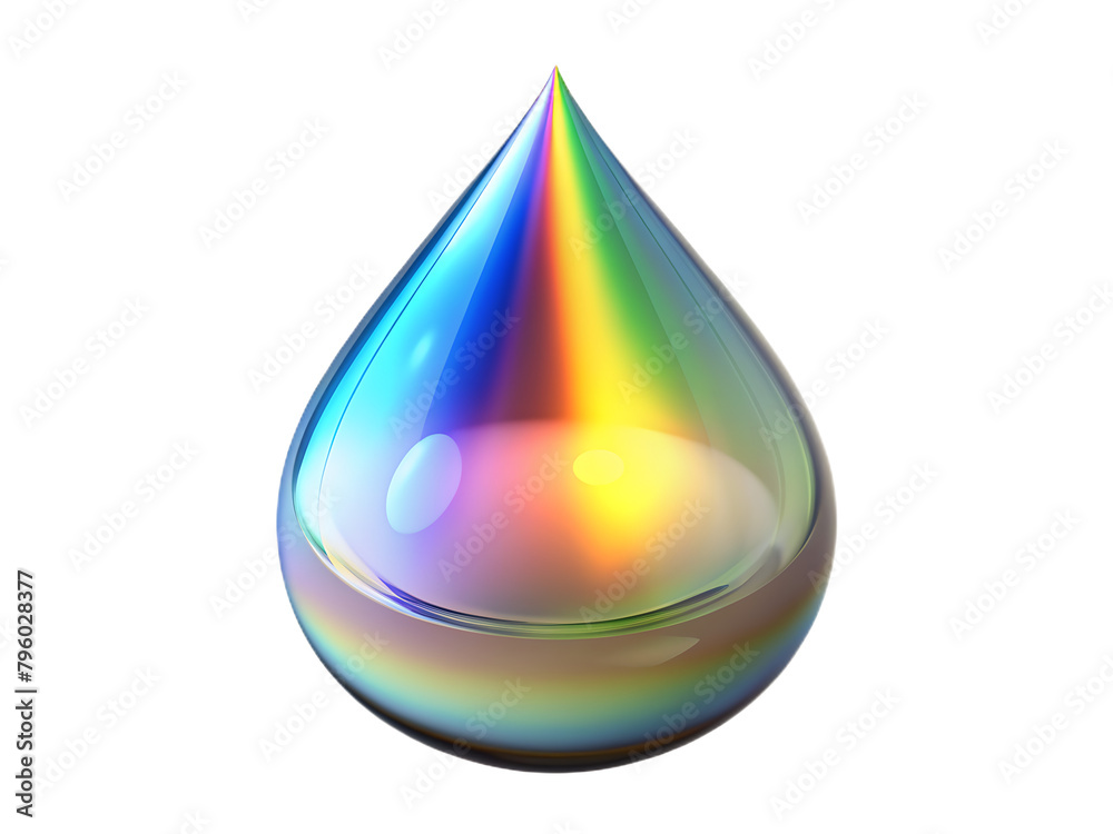 Colorful gradient drops Colorful gradient drops
