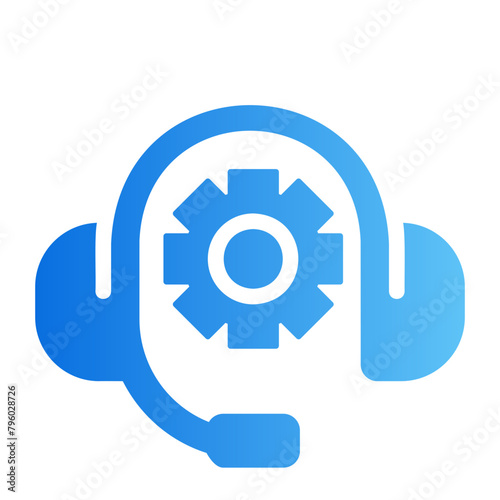 support gradient icon