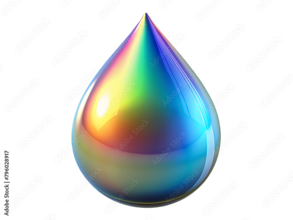 Colorful gradient drops Colorful gradient drops