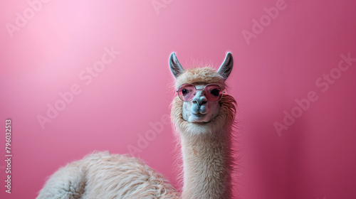  Llama in sunglass shade glasses 