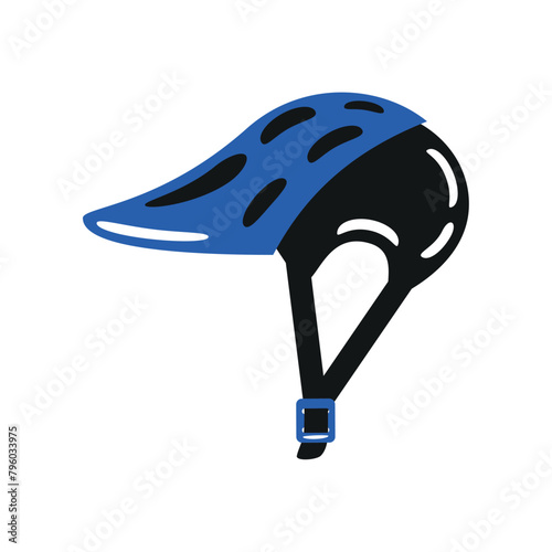 bicycle equipment helmet illustration