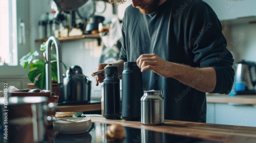 lifestyle image featuring a person using a product purchased from an online store, highlighting the product's seamless integration into their daily life. lifestyle image featuring a person using a product purchased from an online store, highlighting the product's seamless integration into their daily life.