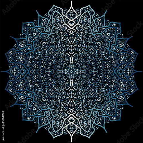 mandala art for template background