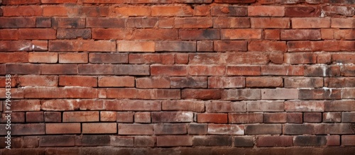 a close up of a brick wall with a lot of bricks