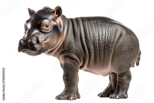 Little Hippotamus Isolated