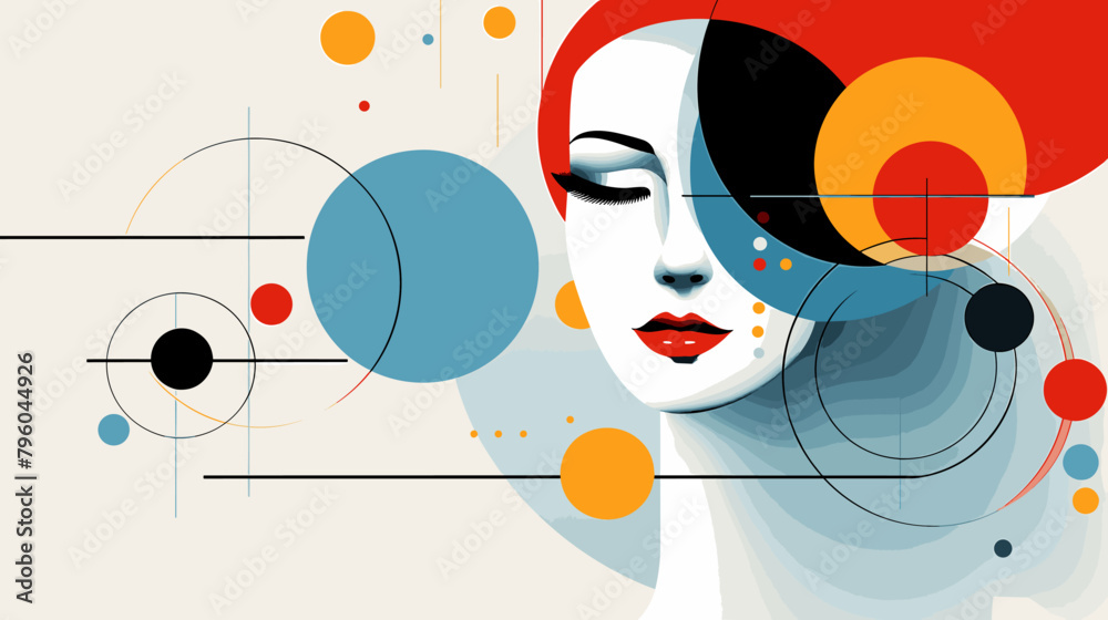 Concept vector illustration of presentation background. Concept vector illustration of presentation background.
