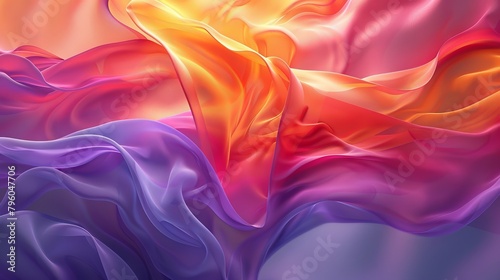 An abstract fluid gradient background modern. Shapes and colors, modern wallpaper design perfect for social media, idol posters, and photo frames. photo