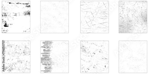 Distressed grunge texture background. Vector paint grunge texture set. Paint grunge texture bundle