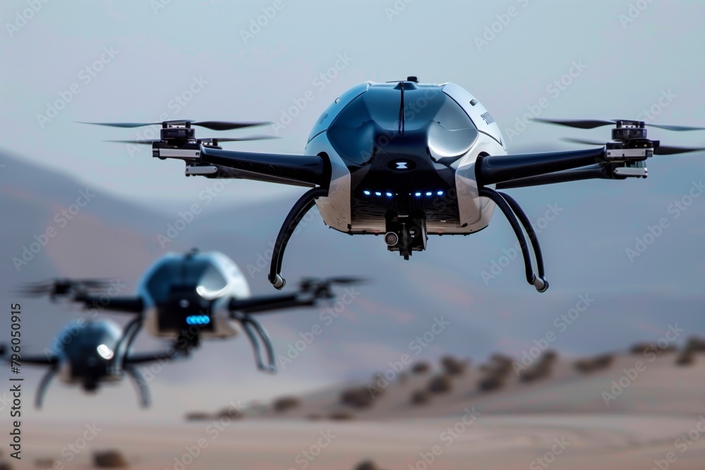 Fototapeta premium A huge drone
