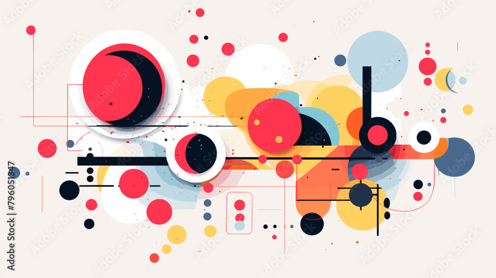Concept vector illustration of presentation background. Concept vector illustration of presentation background.