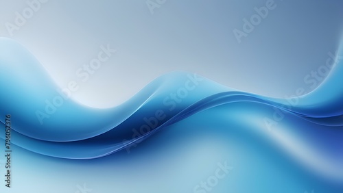 wavy blue wallpaper. Gradient Blue liquid background. Wave blue gradient background. Abstract blue color background.