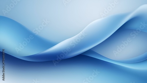 wavy blue wallpaper. Wave blue gradient background. Abstract blue color background. Gradient Blue liquid background.