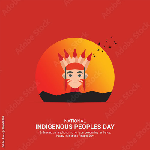 National Indigenous Peoples Day. National Indigenous Peoples Day creative ads. june 21