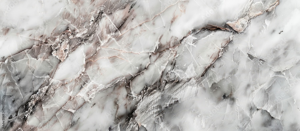 Close up of freezing white marble pattern, natural rock material Close up of freezing white marble pattern, natural rock material