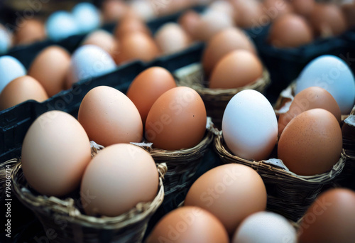 'market sale fresh eggs Background Food Nature Easter Concept White Animal Farm Chicken Cooking Breakfast Bird Healthy Growth Diet Egg Natural Life Organic Yellow Ingredient Protein LiquidBackground' photo