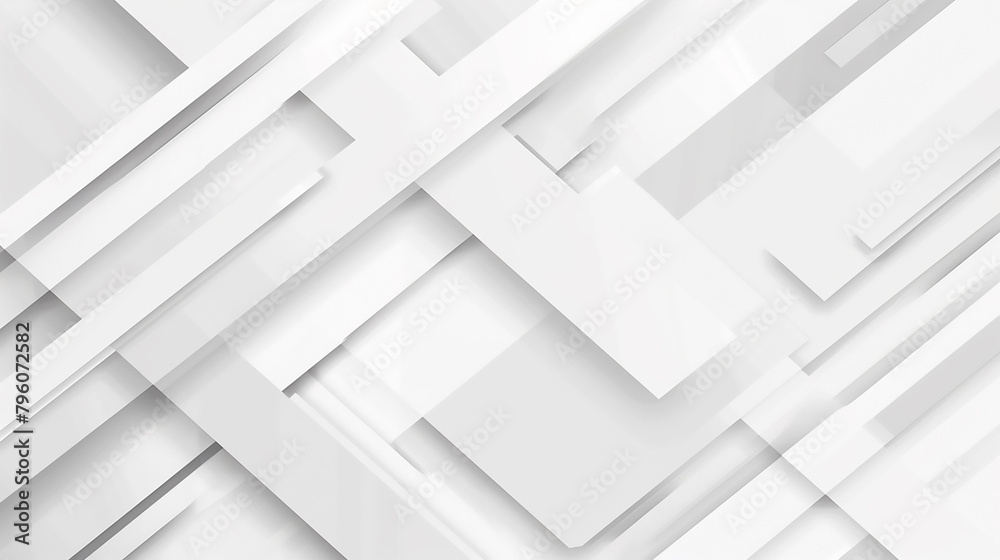 Abstract square shape with futuristic concept white background.