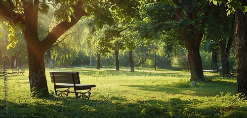 bench in the park