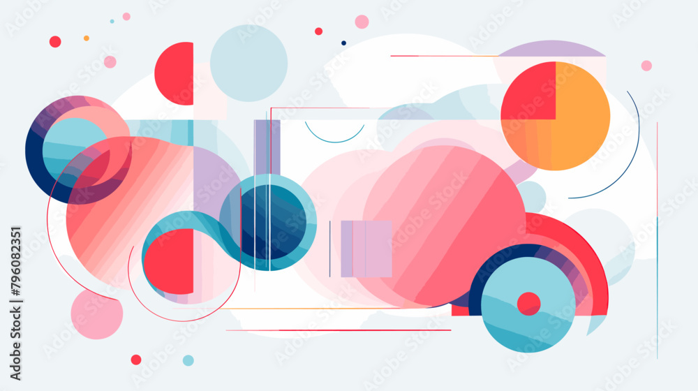 Concept vector illustration of presentation background. Concept vector illustration of presentation background.