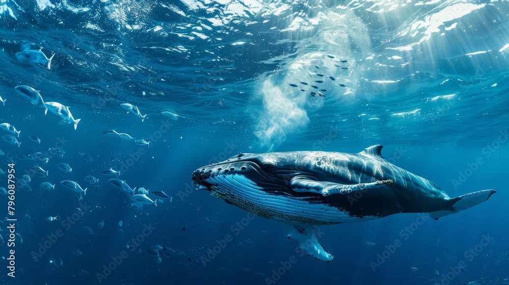 Marine biologists monitor ocean biodiversity and health, studying ...