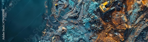 The field of geology helps in locating natural resources like minerals and fossil fuels, essential for modern industry and energy production, science concept photo