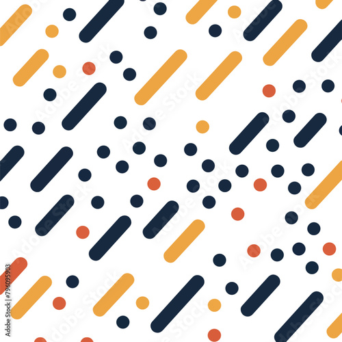 a colorful background with a pattern of dots and dots with a yellow, red, and black.