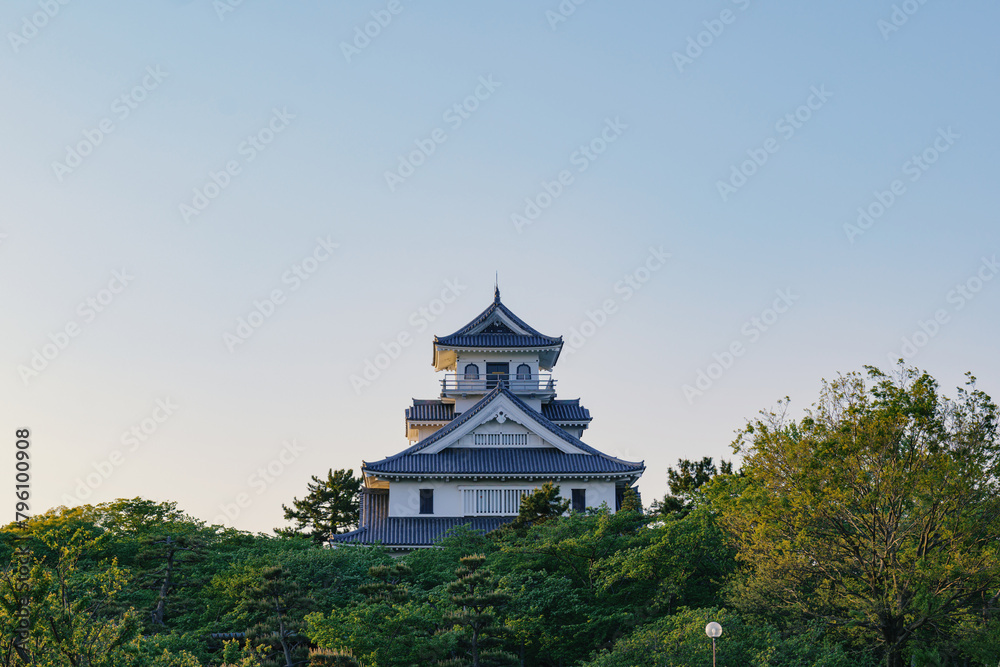 滋賀 長浜城の天守閣