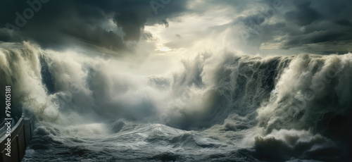 Majestic Ocean Fury: Nature's Power Unleashed photo