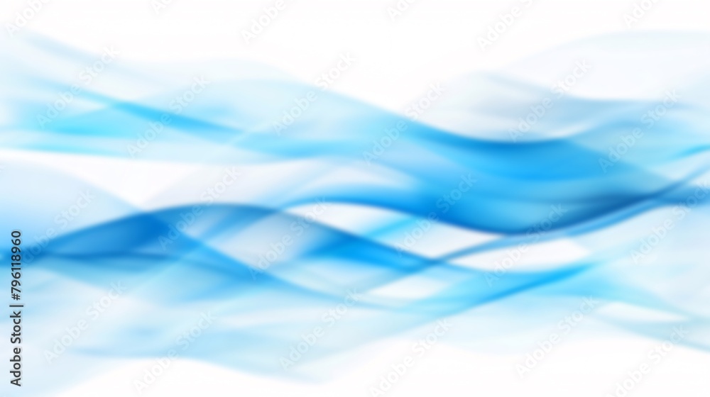 Fototapeta premium A blue and white background with a blue wave