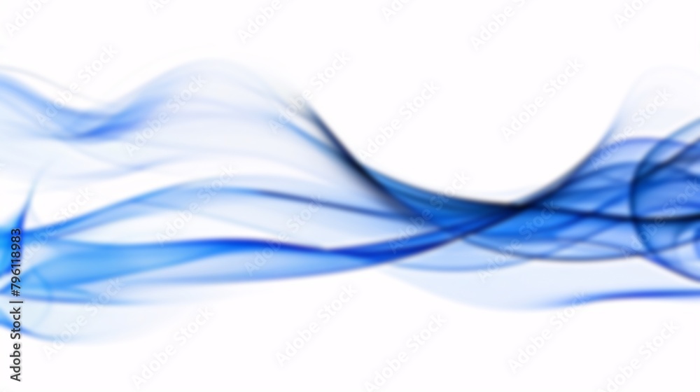 A blue and white background with a blue wave A blue and white background with a blue wave
